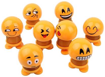 india fun zone (pack of eight)Emoji for car Dashboard