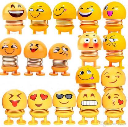 india fun zone (pack of seventeen)Emoji for car Dashboard