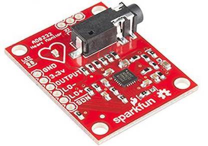 Super Debug Single Lead AD8232 Heart Rate Monitor ECG Developemt Kit Arduino Compatible Micro Controller Board Electronic Hobby Kit