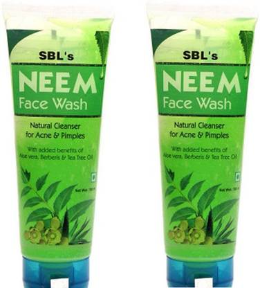 SBL NEEM FACEWASH-NATURAL CLEANSER FOR ACNE & PIMPLES(PACK OF 2) Face Wash