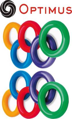 Optimus ® 10 Tennikoit Ring Tennicoit Ring Tenniquoit Ring Tennis Ring Rubber Ring - Plain Rubber Tennikoit Ring