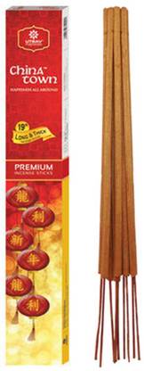 utsav China Town 19 INCH Long Incense Sticks Pack of 3 FLORAL