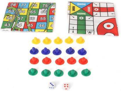 RAUNAK CORP SNAK & LEADER Party & Fun Board Game