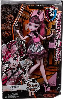 MONSTER HIGH Mattel Monster Exchange Program Draculaura Doll
