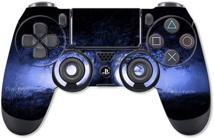 GADGETSWRAP PS4C2589 - Printed gothic tree at night Skin For PS4 Controller (With Matte Lamination)  Gaming Accessory Kit