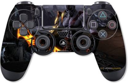 GADGETSWRAP PS4C2567 - Printed god of war 3 remastered Skin For PS4 Controller (With Matte Lamination)  Gaming Accessory Kit