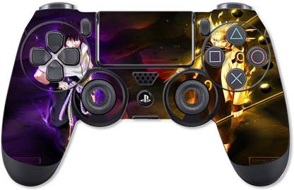 GADGETSWRAP PS4C3370 - Printed NARUTO N SASUKI Skin For PS4 Controller (With Matte Lamination)  Gaming Accessory Kit