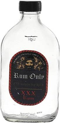 EK DO DHAI RUM ONLY 180 ml Bottle