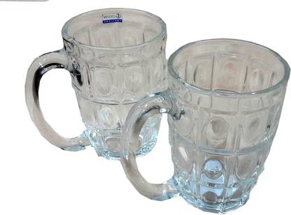 UNIION JUICE MUG SET OF 2 PCS MADE IN THAILAND Glass Beer Mug