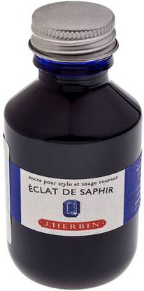 Herbin Eclat de Saphir - 100ML 17016T Ink Bottle