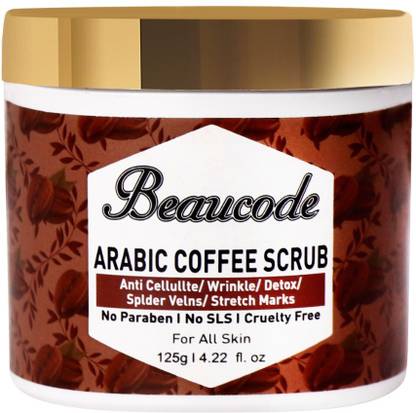 Beaucode Arabic Coffee Scrub For Stretch Marks & Wrinkle Scrub