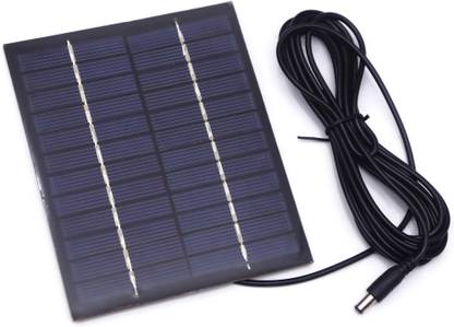 Electronic Spices (140 X 115) 12V 150MA MINI SOLAR PANEL with wire attached DC PIN for DIY Square shape Solar Panel