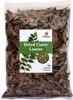 Jioo Organics Standard Curry Leaves Dried/Kadi Patta