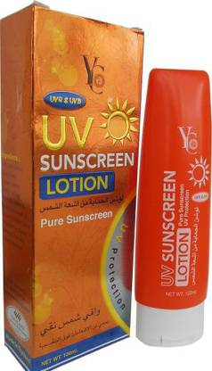 YC Sunscreen - SPF 50 UV sunscreen lotion
