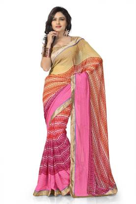 Printed Daily Wear Georgette Saree