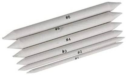 Planetoid paper stump set of 6pc Sketch 6 Sizes Art Drawing Tool