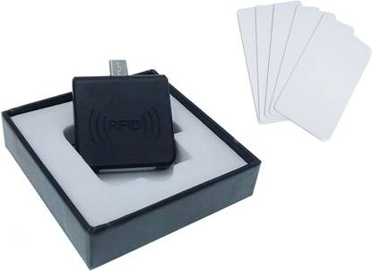 drivool Attendance Kit R125 (Portable RFID 125Khz Mobile Reader) RFID-NFC Scanner for School Bus, Office Entrance, Class, Student Attendance SS1 Omni-Directional Barcode Scanner