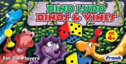 Frank Dino Ludo - Dinos & Wines Party & Fun Board Game