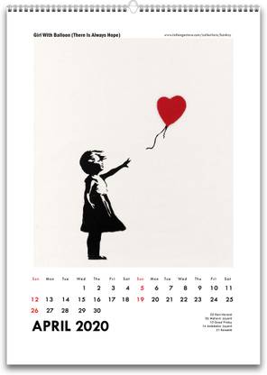 Tallenge 2020 Wall Calendar 2020 - 2021 Wall Calendar