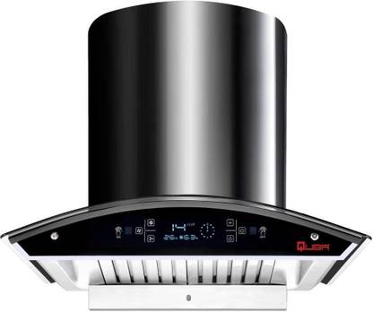 Quba 5915 Auto Clean Wall Mounted Black 1250 CMH Chimney