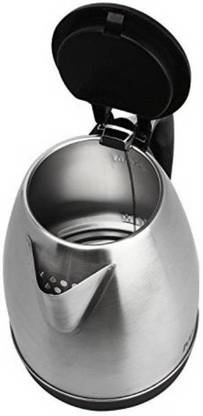 Zeom ™SC-1838 Premium 2.0L Cordless Electric Tea Kettle Auto Shut-off™ Electric Kettle (2 L, Silver) Electric Kettle