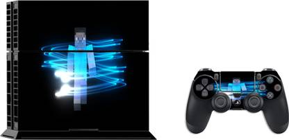 GADGETSWRAP SPS4C15639 - Printed Minecraft 2 Skin For PS4 Console & Controller  Gaming Accessory Kit