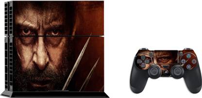 GADGETSWRAP SPS4C15468 - Printed Logan 5K Skin For PS4 Console & Controller  Gaming Accessory Kit