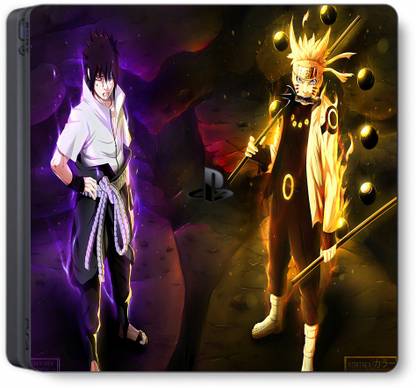 GADGETSWRAP PS4CS8147 - Printed NARUTO N SASUKI Skin For PS4  Gaming Accessory Kit