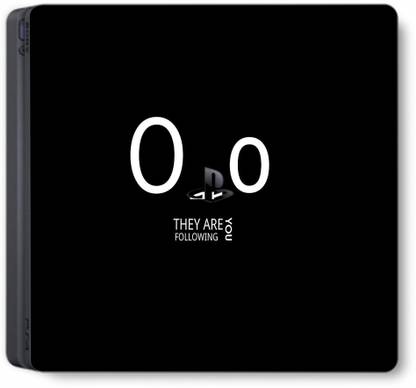 GADGETSWRAP PS4CS8457 - Printed Quotes Skin For PS4  Gaming Accessory Kit