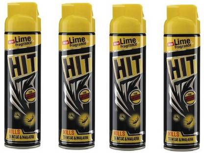 Hit Lime Flower Insect Spray 200ml ( Pack of 4 )