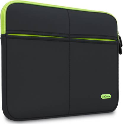 AirCase Premium, Designer, Suave, 6-MultiUtility Pockets Laptop Sleeve/Cover