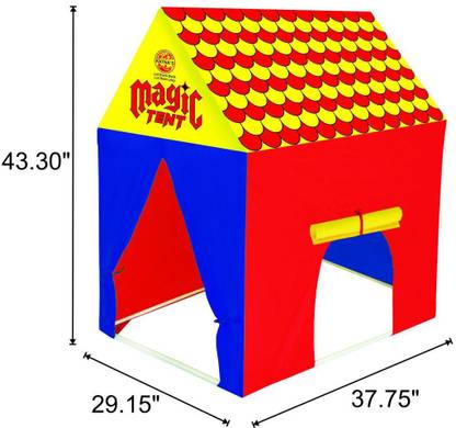 Ratnas Premium Quality Magic Tent House for Indoor and Outdoor Fun