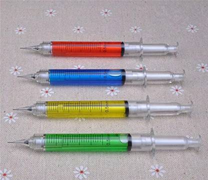 Anayatech mechanical Injection Syringe Style Pencil for Kids Pencil