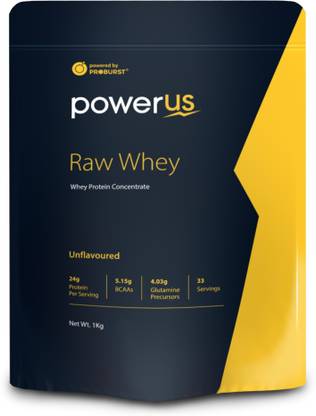 Powerus Raw Whey Protein (80% Concentrate Whey) Whey Protein