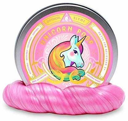 Mythical Slyme's Unicorn Poop Pink Putty Toy