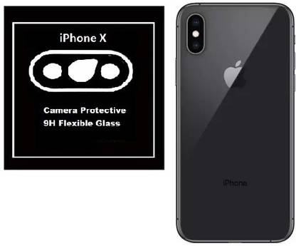 ISAAK Back Camera Lens Glass Protector for Apple iPhone X
