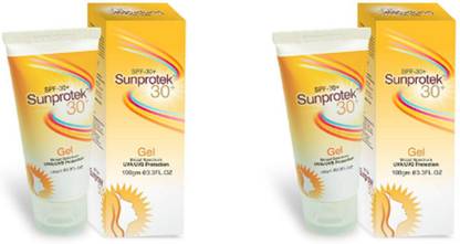 Sunprotek Sunscreen - SPF 50 PA+++ Sunscreen Gel With UVA