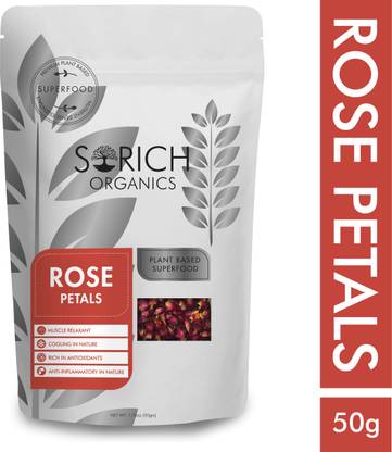 Sorich Organics Rose Petals Herbal Tea Rose Herbal Tea Pouch