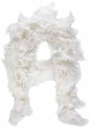 Rhode Island Novelty White Feather Boa
