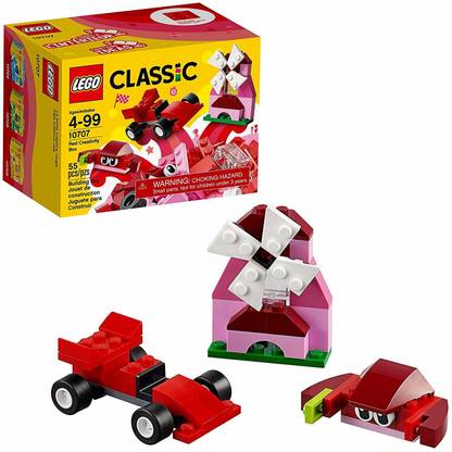 LEGO Classic Red Creativity Box 10707 Building Kit [Cat_6498]
