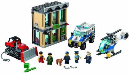 LEGO City Police Bulldozer Break-In 60140 Building Kit [Cat_6498]