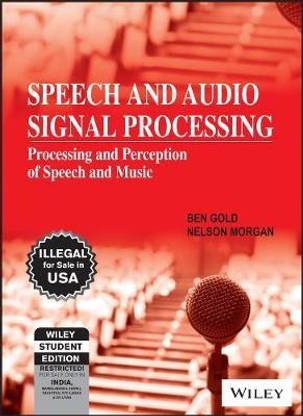Speech and Audio Signal Processing