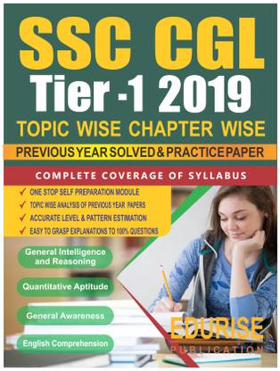 SSC CGL Tier 1 2019 TOPIC WISE CHAPTER WISE Previous Year Solved paper & Practice Paper
