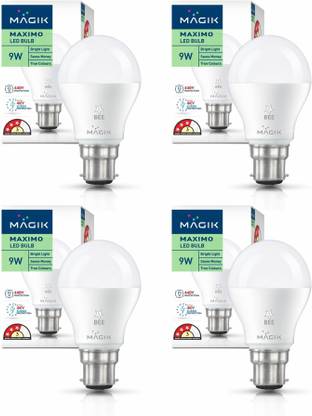 Magik 9 W Basic Standard B22 LED Bulb