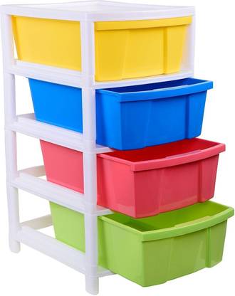 AMAZE ACTIONWARE 4 Compartments Standard Plastic Multipurpose Drawer