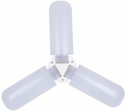 TOPHAVEN Fan Shaped Base B22 45-Watt LED Bulb Pendants Ceiling Lamp