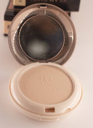 GLAM VISTA OIL CONTROL CLEAR GLOW COMPACT POWDER 2IN1 Compact
