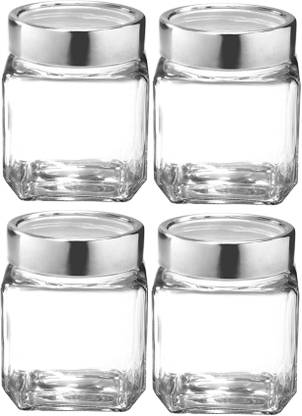 DRV SALES Glass Grocery Container  - 580 ml
