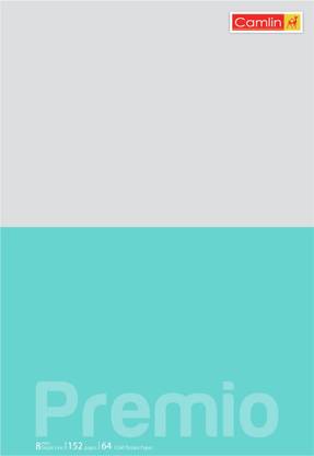 Camlin Premio A4 Notebook Single Rule 152 Pages