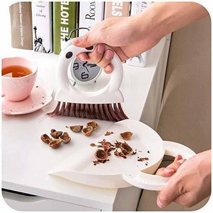 KitchExpo Plastic Sweep Brush and Dustpan Cleaning Broom Set Cleaning Brush, Dustpan